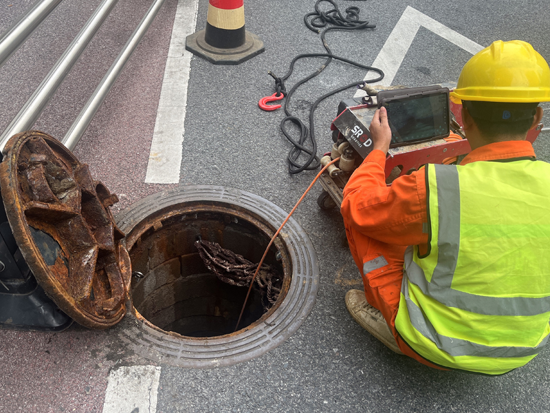 淳化市政管道内窥检测