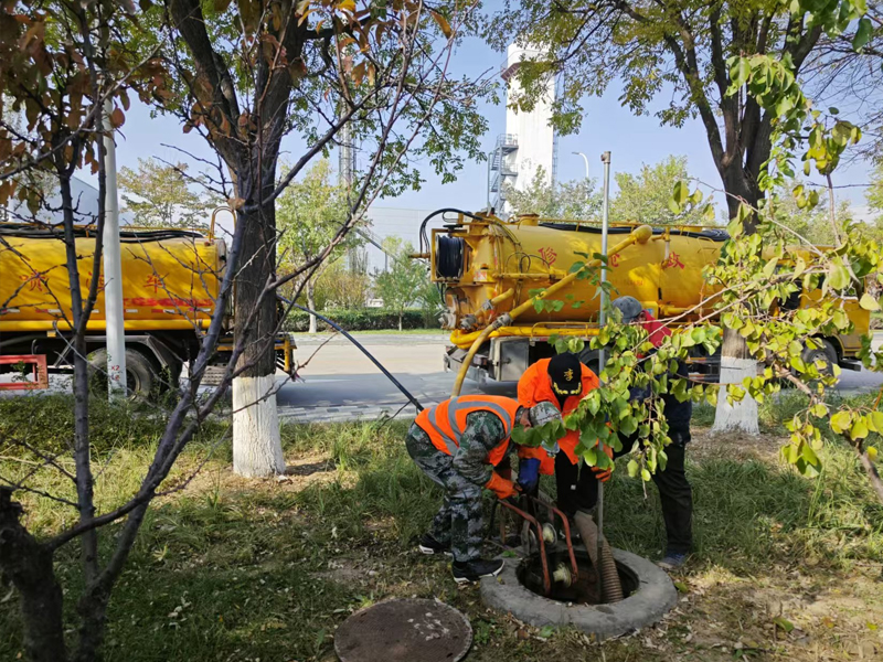 淳化厂区管道清洗